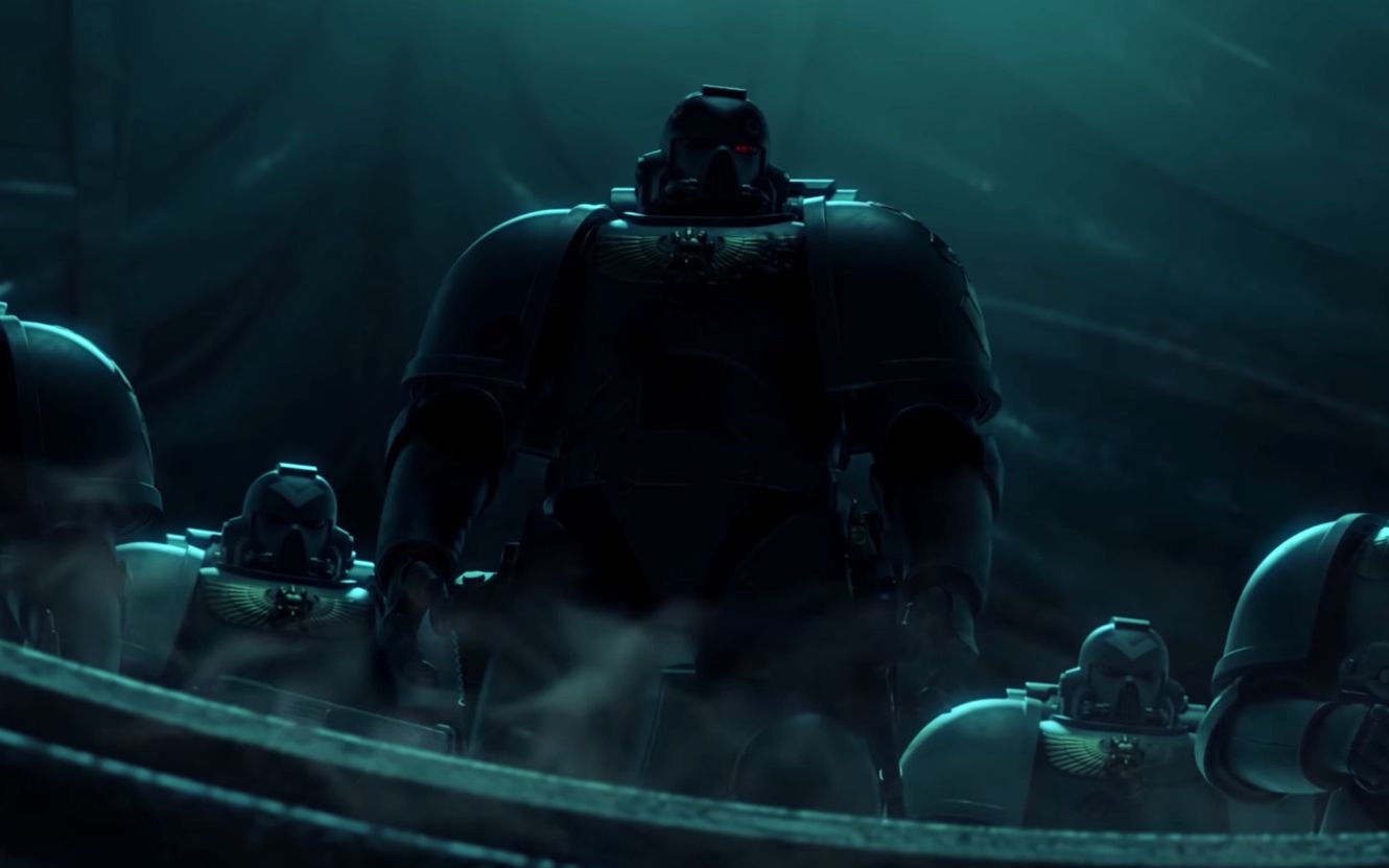 超刺激的阿斯塔特星际战士跳邦作战【战锤40k】2k清晰度