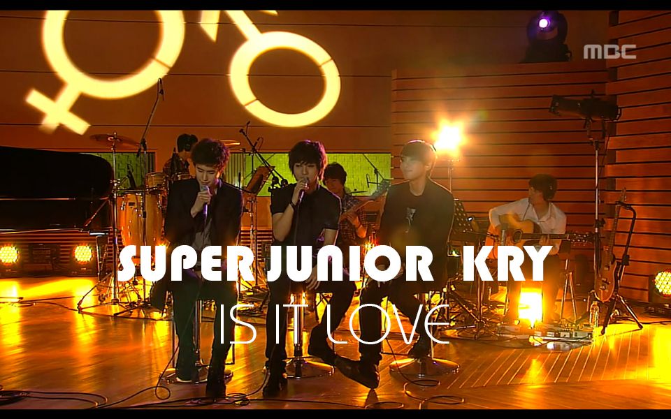 [图]SUPER JUNIOR KRY IS IT LOVE