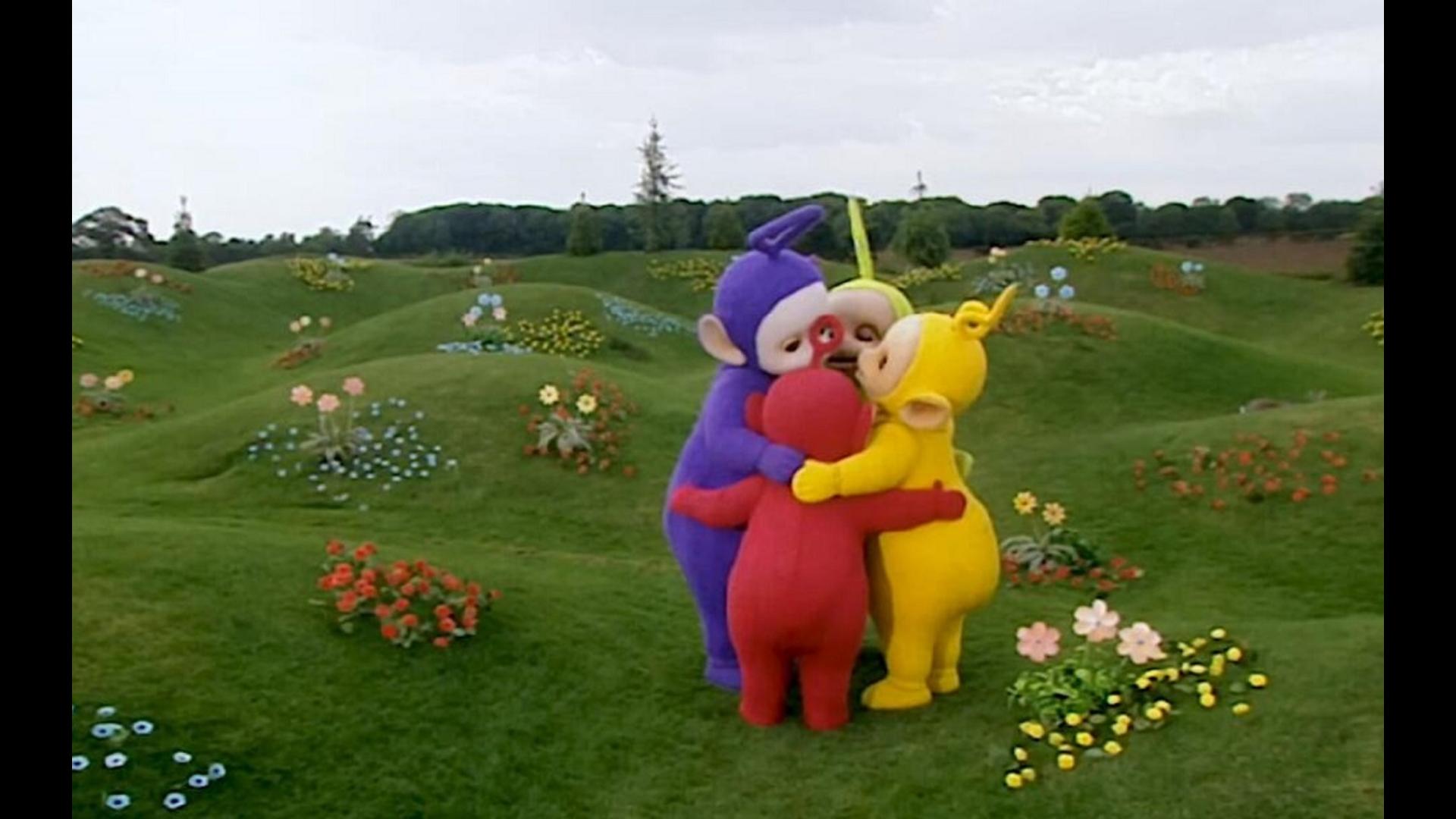 【天线宝宝英文原版】来个拥抱吧!