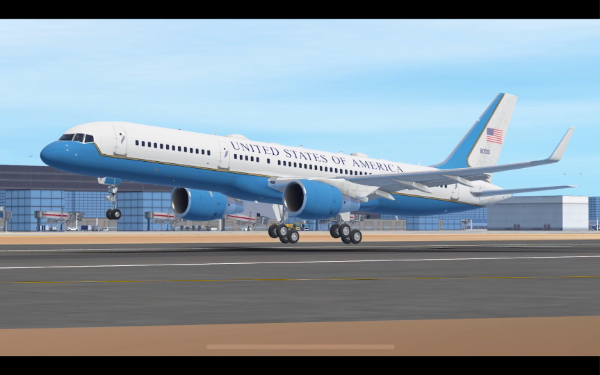 【无限试飞】空军二号波音757