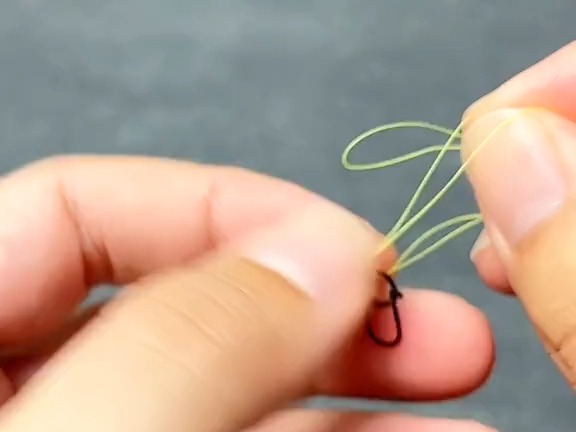 路亚新手入门教程,帕洛玛结的绑法教程,操作简单,拉力强