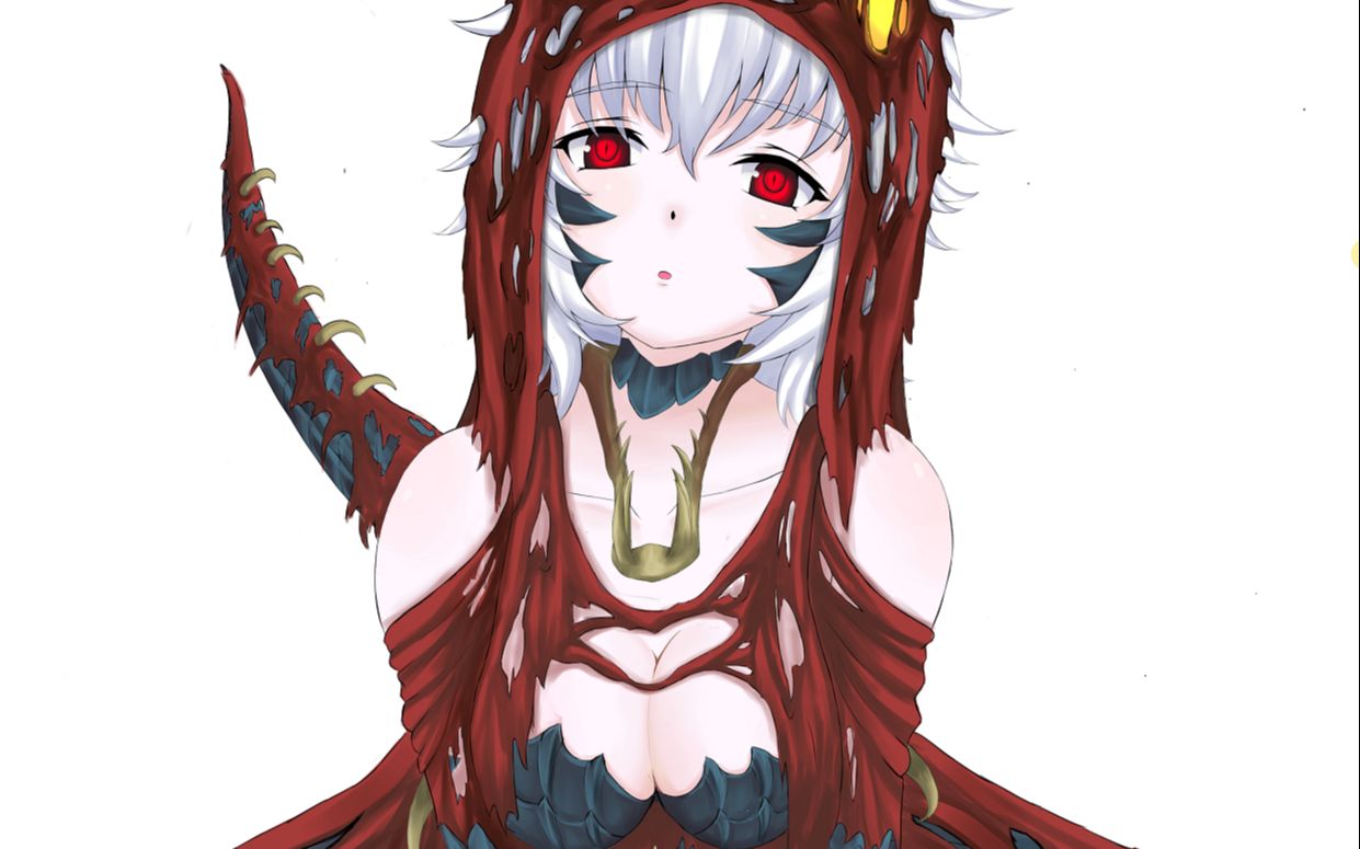 活动作品怪物猎人世界太刀历战王尸套龙八分台