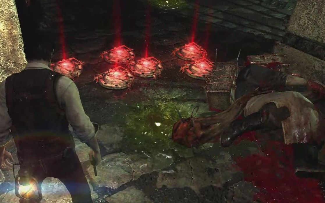 恶灵附身第七章四星最高难度零消耗纯体术全灭34箱男