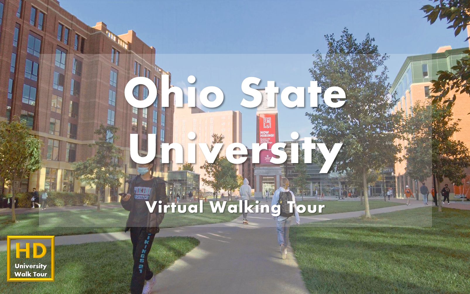 俄亥俄州立大学  校园漫步  Ohio State University Virtual Walking Tour|USA哔哩哔哩bilibili