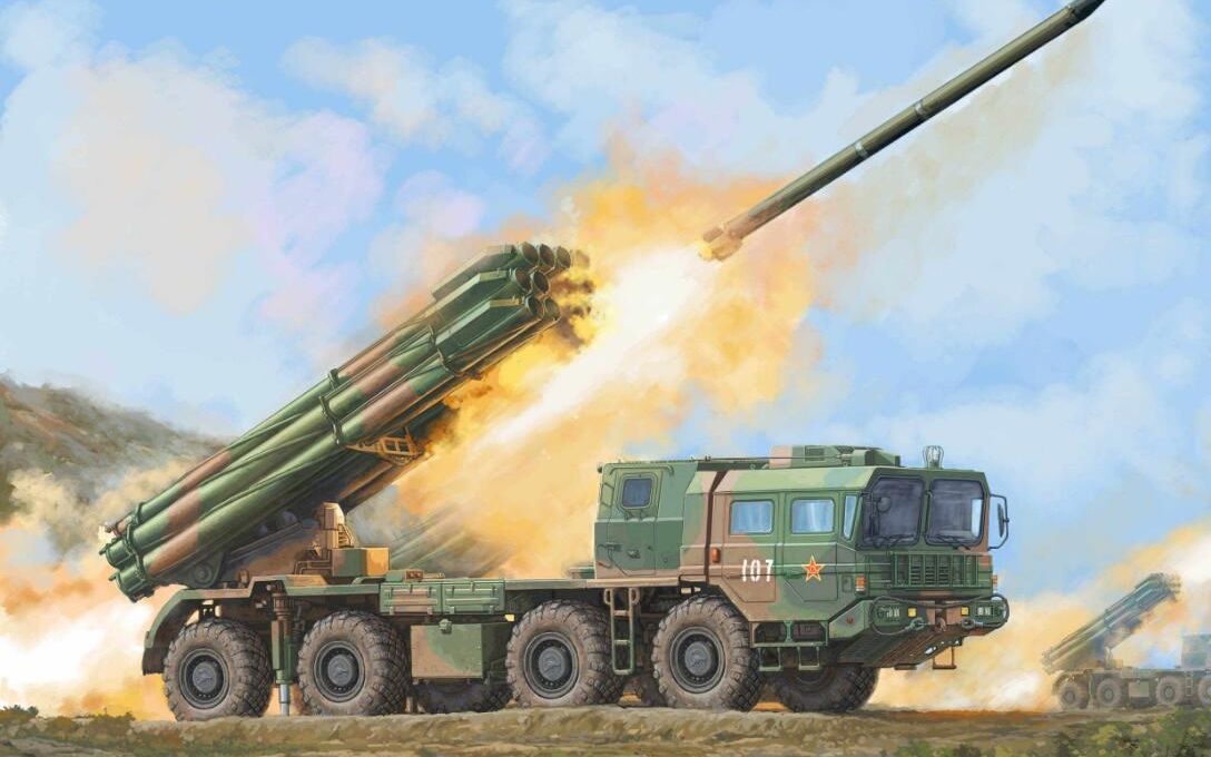 东亚网友看中国phl03式远程火箭炮 印度网友说想看看他与铁穹的pk