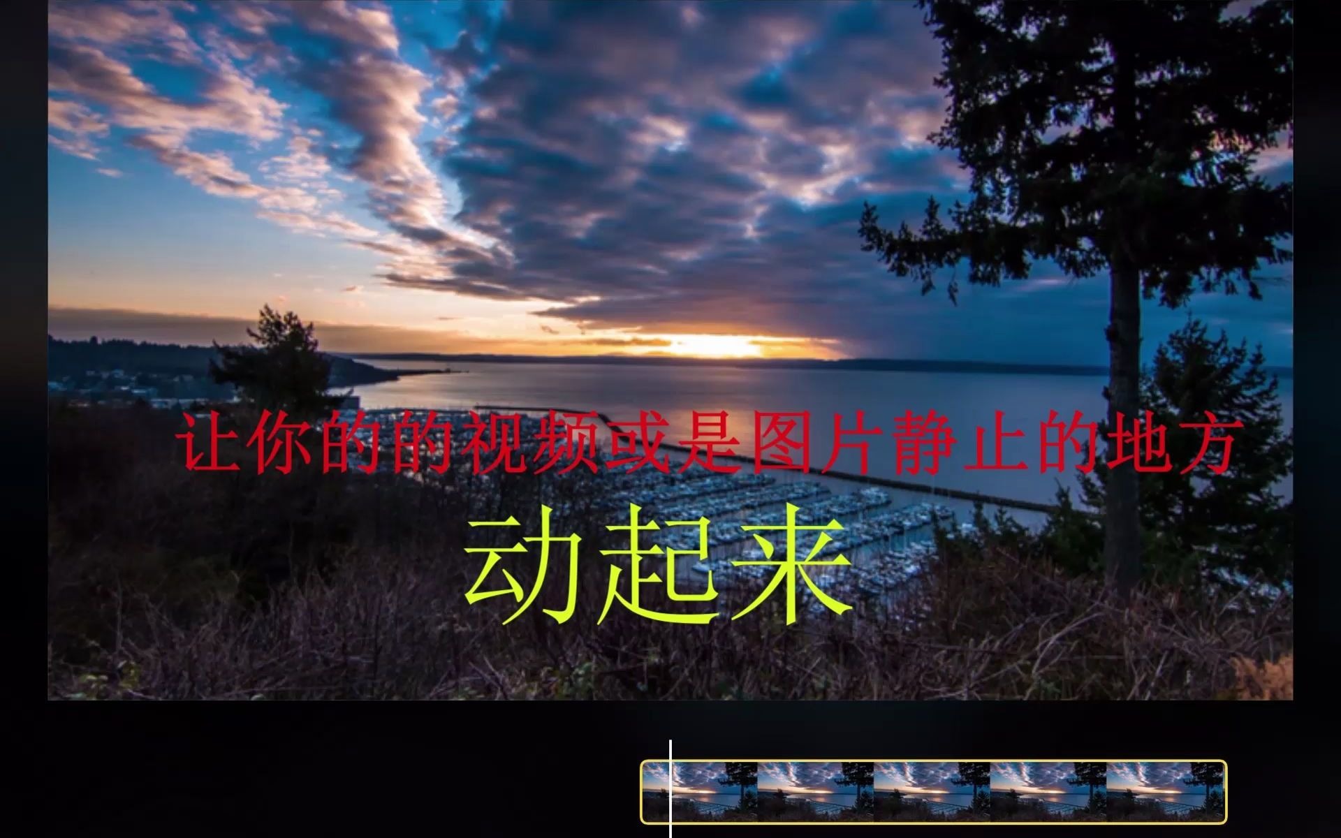 让你的照片或者照片随心所欲动起来