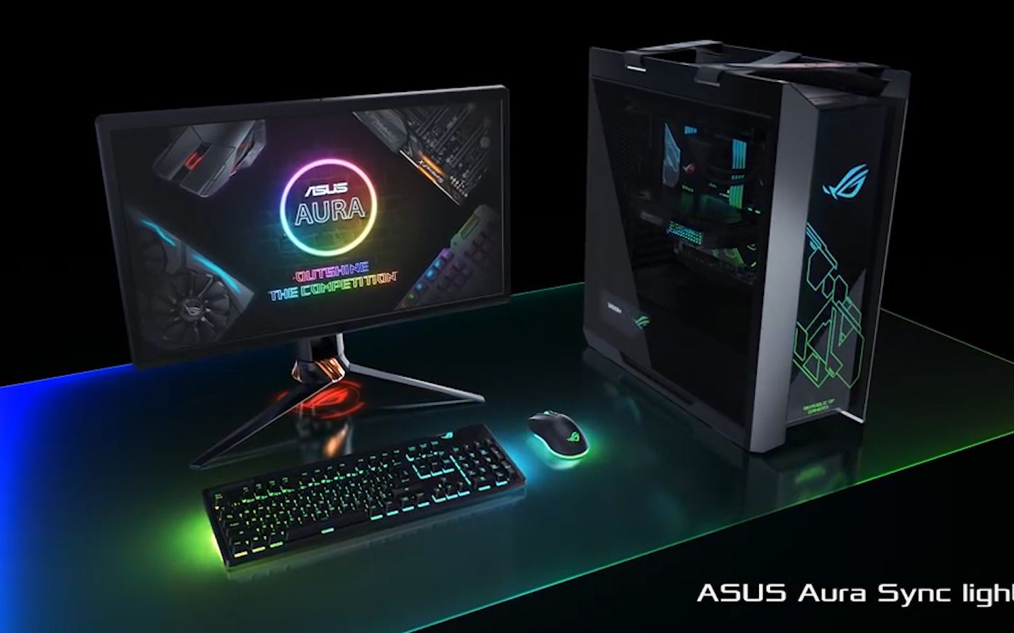 rog玩家国度太阳神机箱