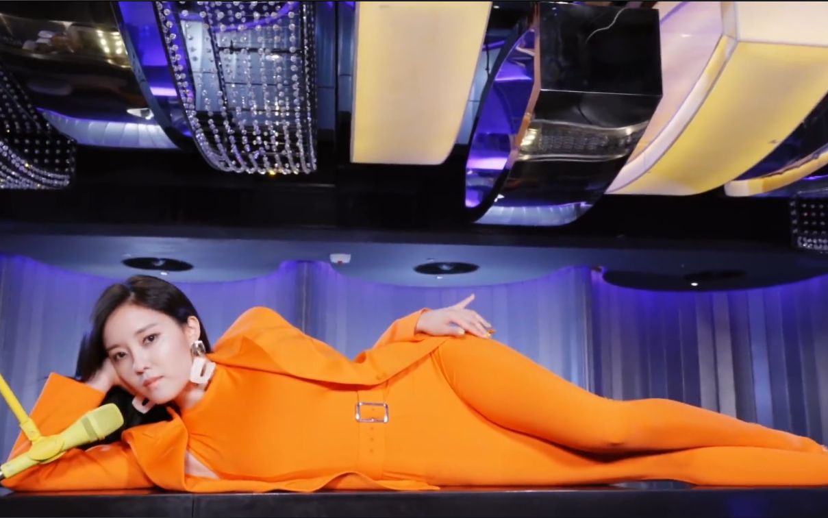 【mv】好久不见的小明!t-ara朴孝敏solo3 《mango》mv showcase舞台