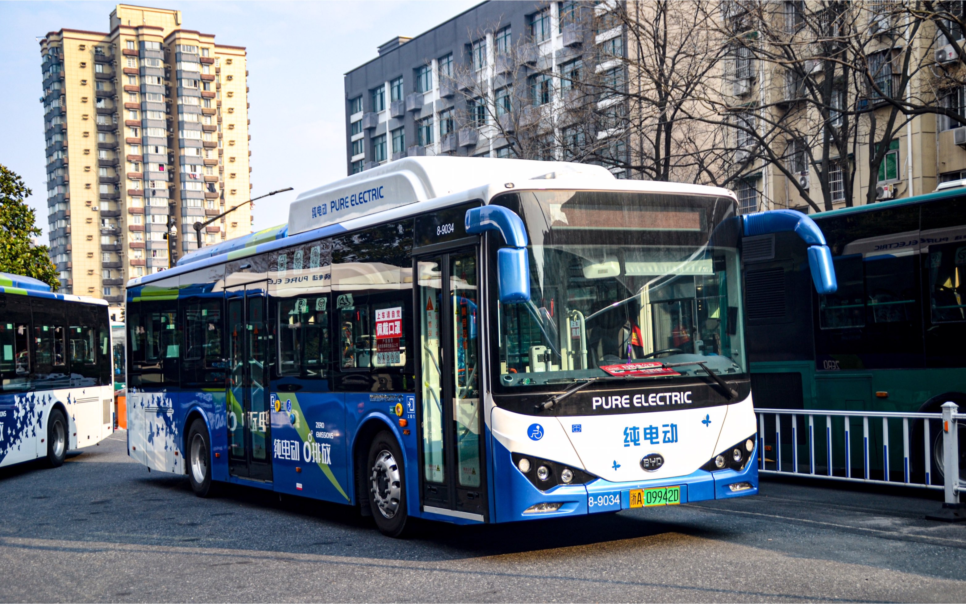 【杭州公交】二代 byd k8 56路 8-9035