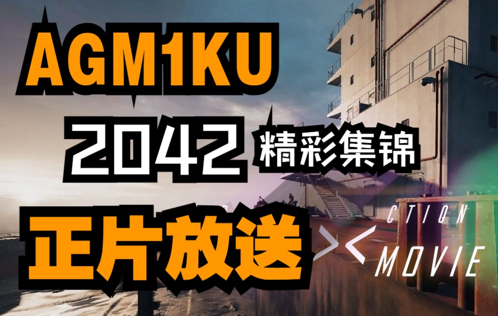 【 AGM1KU 2042 击杀集锦 】 正式成片 呕心沥血 认真剪辑第一视角