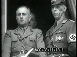 Video herunterladen: 1941年5月27日 帕维利奇在萨格勒布庆祝克罗地亚独立国成立