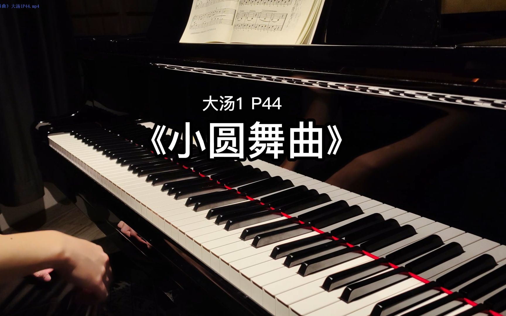 [图]《小圆舞曲》大汤1 - P44 演奏者：陈老师