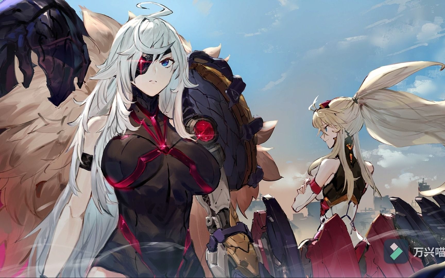 活动  【机动战姬 聚变】新皮肤 康德尔活动cg预览 活动送ag预览