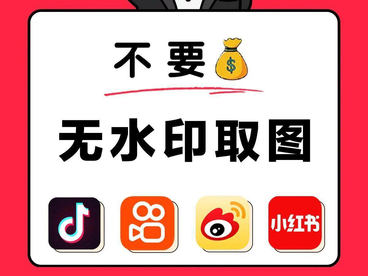 你一定要知道的免费又简单去水印小程序