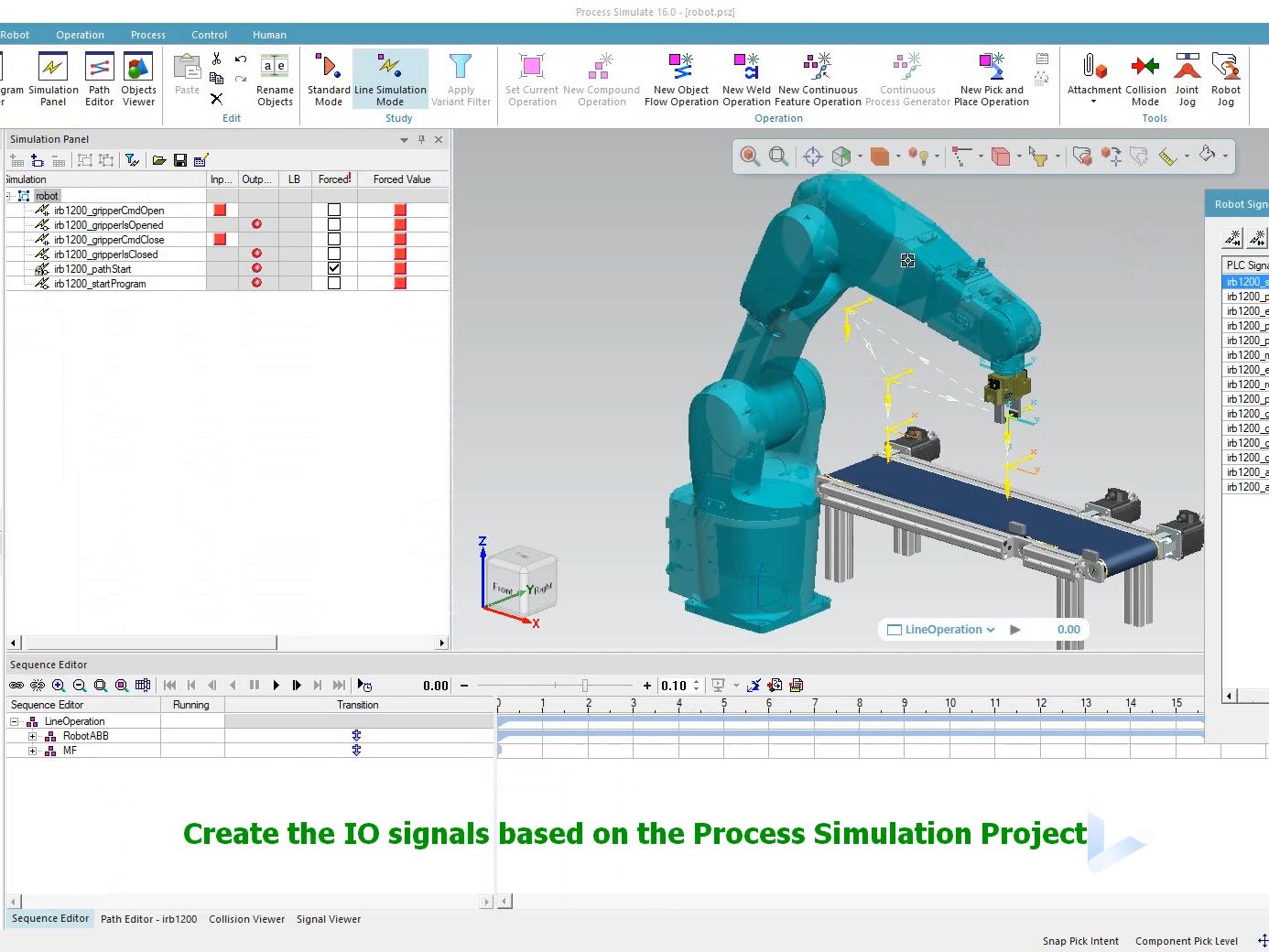 通过 SIMIT 连接 ABB RobotStudio 和 NX MCD哔哩哔哩bilibili