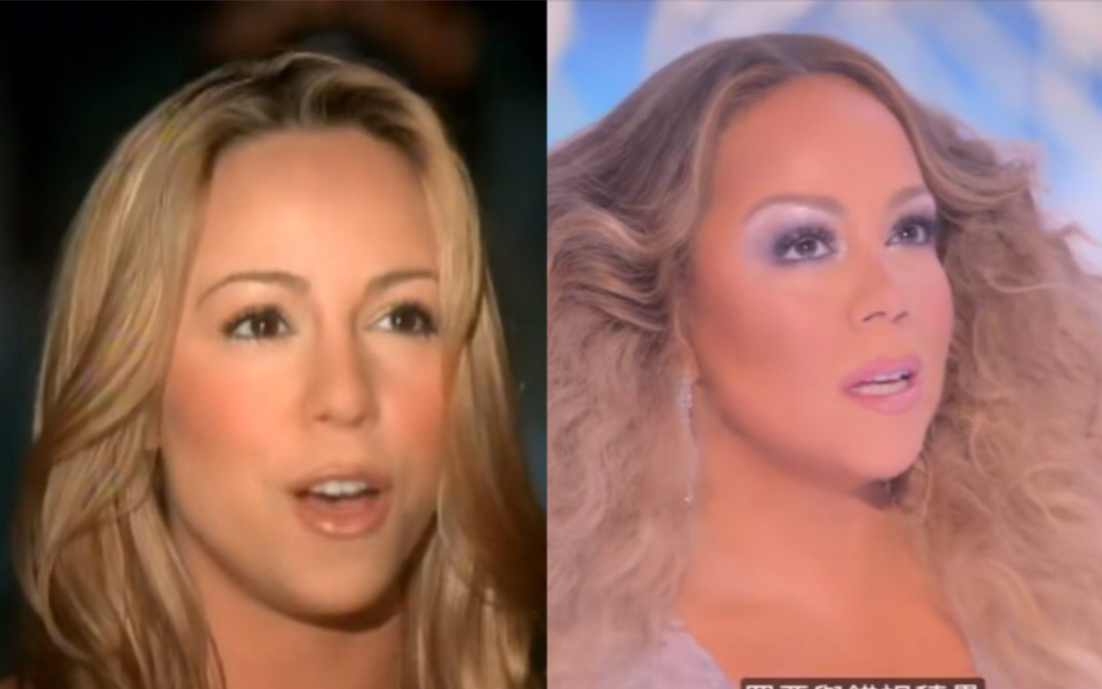 [图]【对比向】牛姐O Holy night2000VS2020对比Mariah Carey