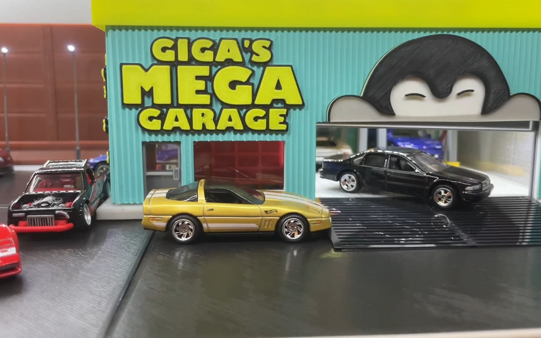 【肥鹅手工】精工细活 大型手工 复式停车场模型 成品效果展示