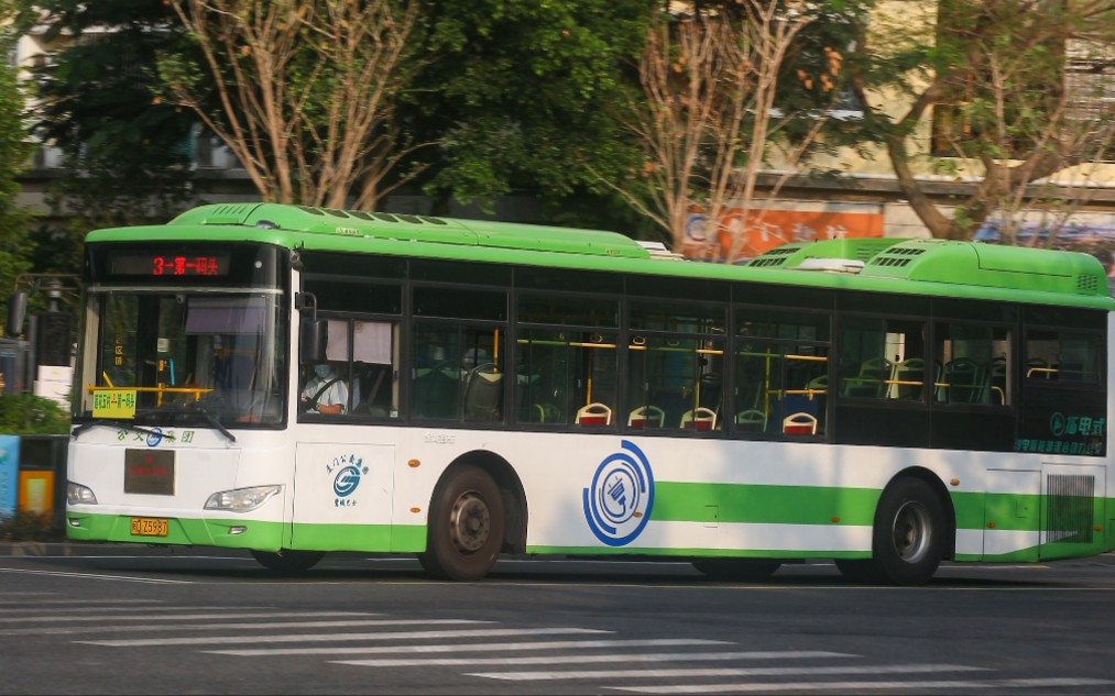 pov-10 厦门公交集团鹭城巴士3路【第一码头站→莲花五村站】前挡录像