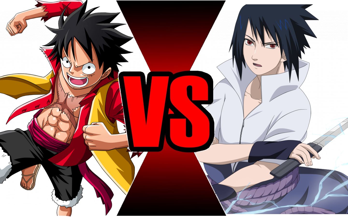 【mugen】四版本路飞 vs 四版本佐助【1080p】【60帧】