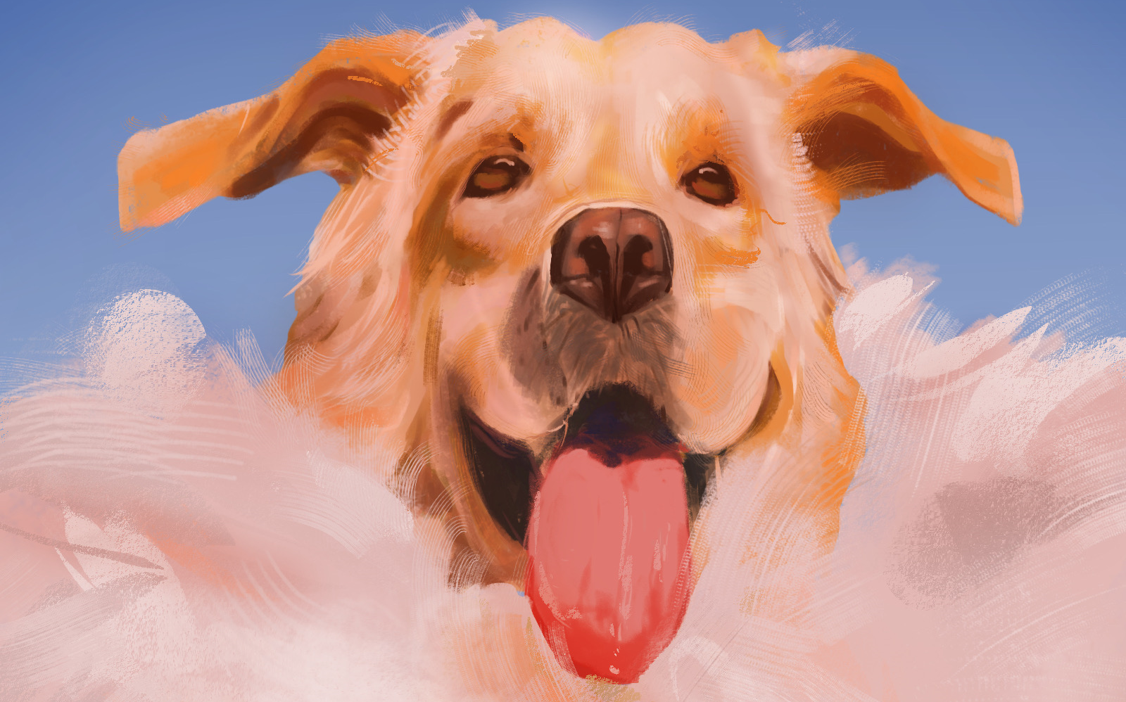 色彩60天挑战——狗狗