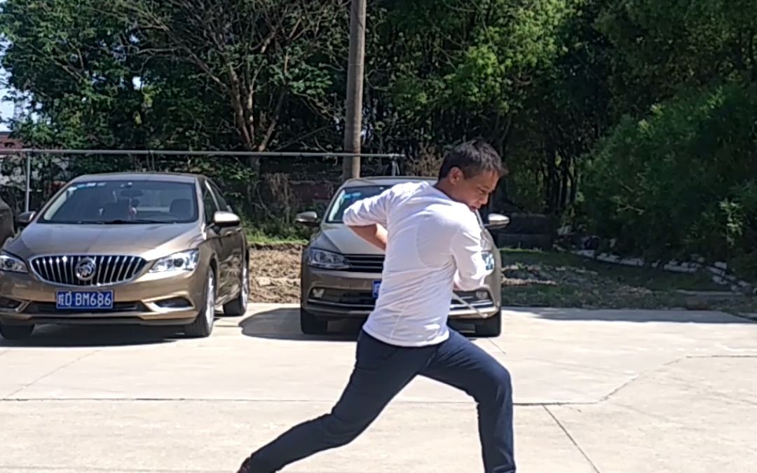 自学甩棍花式甩棍之单手转棍八