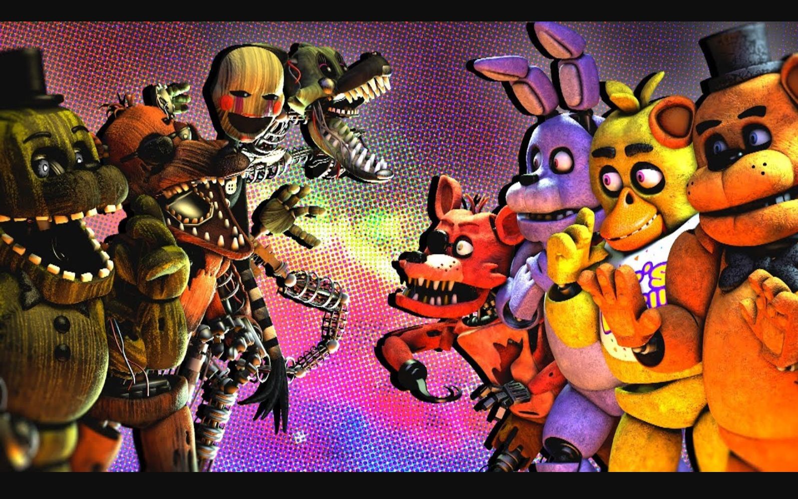 [sfm fnaf] 3代幻影 vs 1代原版