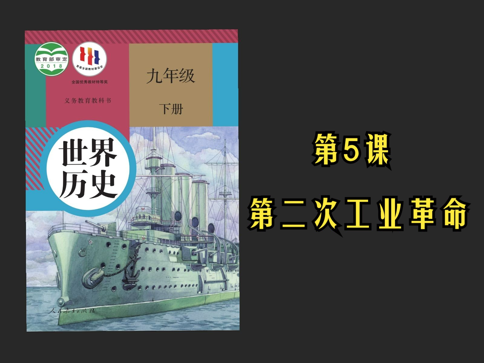 【初中历史】九年级下册|第5课 第二次工业革命哔哩哔哩bilibili