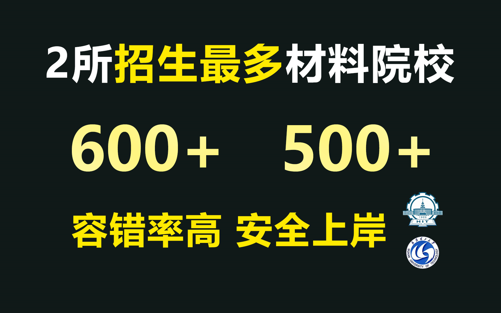 25材料考研 | 2所招生人数最多的材料考研院校,哈工大与武理最新考情分析哔哩哔哩bilibili