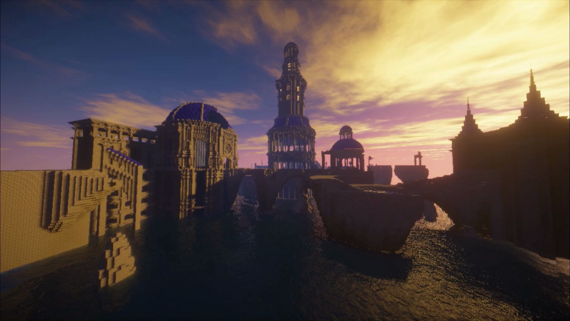 【minecraft建筑】黑暗之魂 如蜜 海德巨火塔