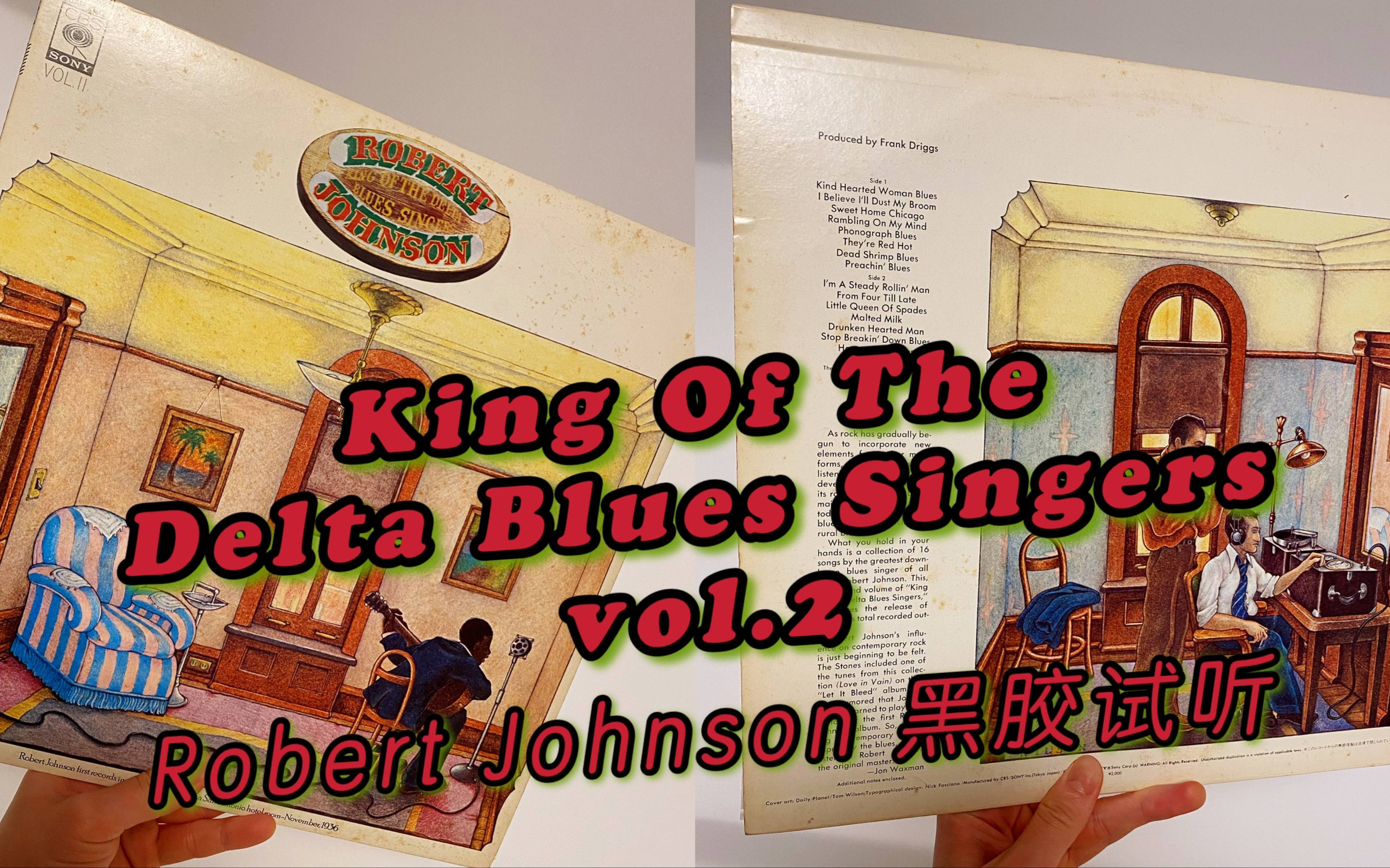 Robert Johnson 罗伯特约翰逊 布鲁斯大师 King of the delta blues singers vol. 2 黑胶唱片试听哔哩哔哩bilibili