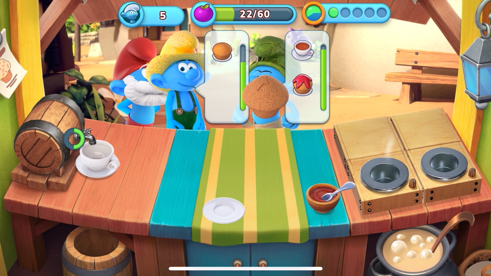 Smurfs Cooking 关卡1哔哩哔哩bilibili手游情报