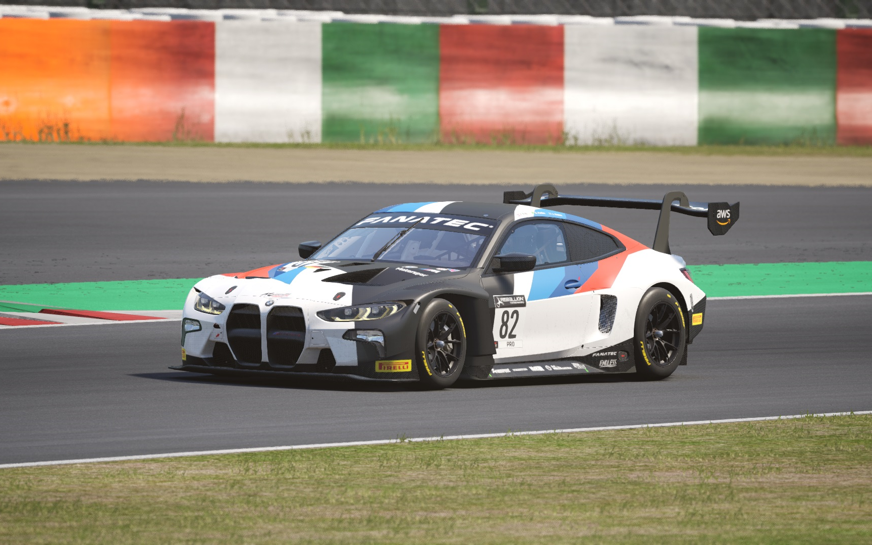 神力科莎-竞技 2021赛季新车bmw m4gt3铃木赛道练习回放集