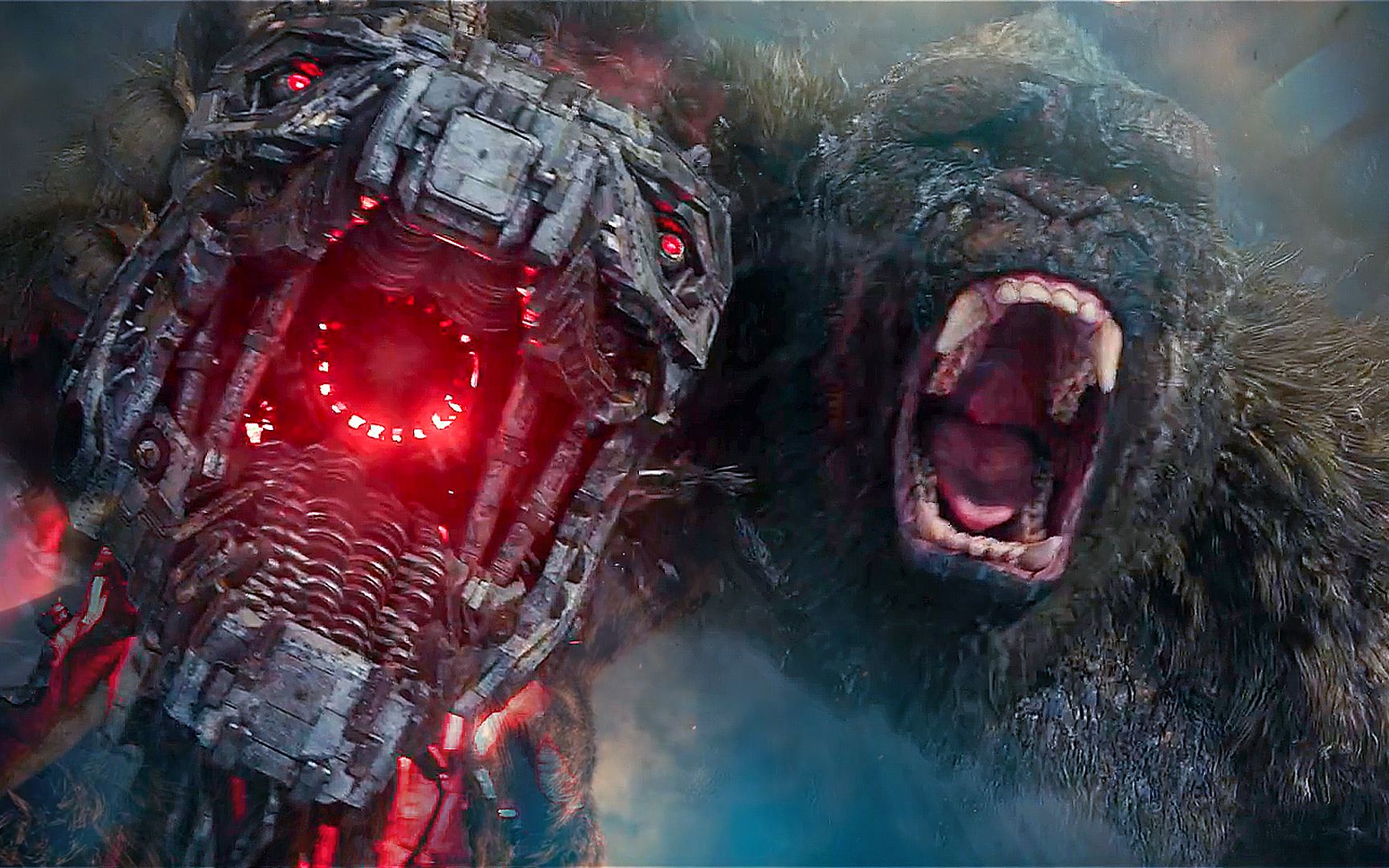 《哥斯拉大战金刚》剧情详解篇第三战:终局之战,机械哥斯拉被金刚和