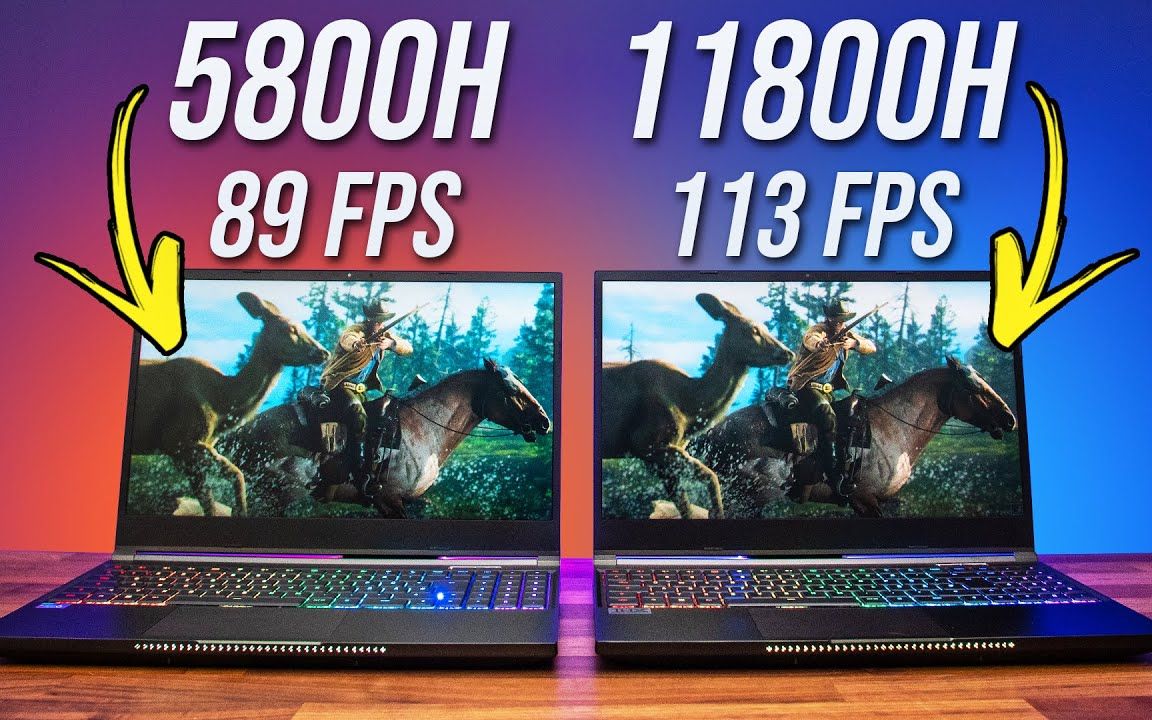 cpu测评amd还是英特尔5800hvs11800h游戏测试