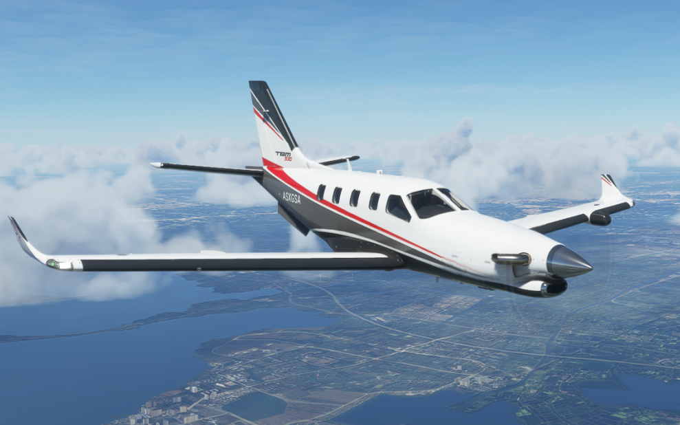 【mfs】tbm-930完整飞行教程_哔哩哔哩_bilibili