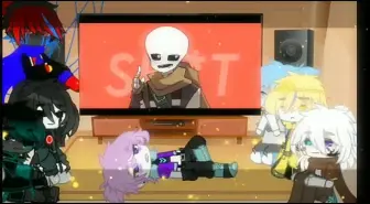 Download Video: Sans aus react to ink memes [MY AU] lazy..? english/spanish