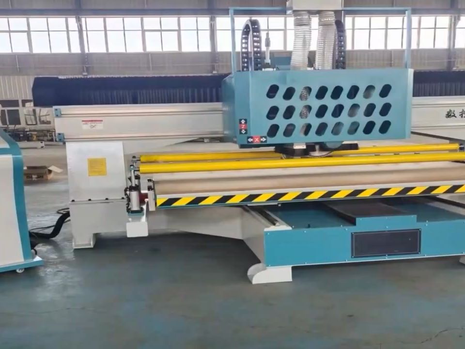 铝蜂窝板数控裁板锯 全自动往复裁板锯工作原理 (1)