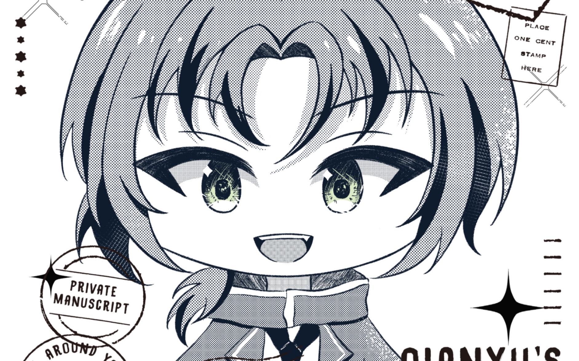 【procreate】月永雷欧 q版 绘画过程