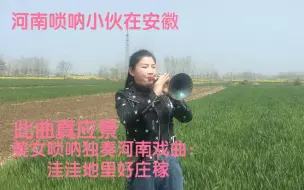 Download Video: 美女唢呐独奏河南戏曲豫剧：洼洼地里好庄稼，丰收年，此曲真应景！