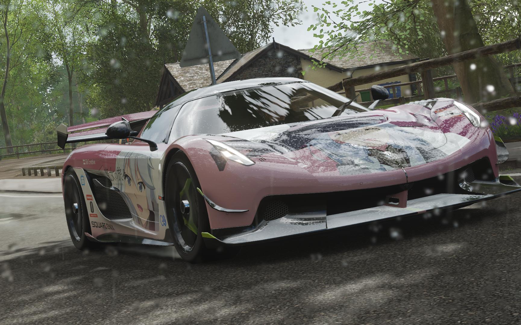 地平线4柯尼塞格440km雨天冲刺记录