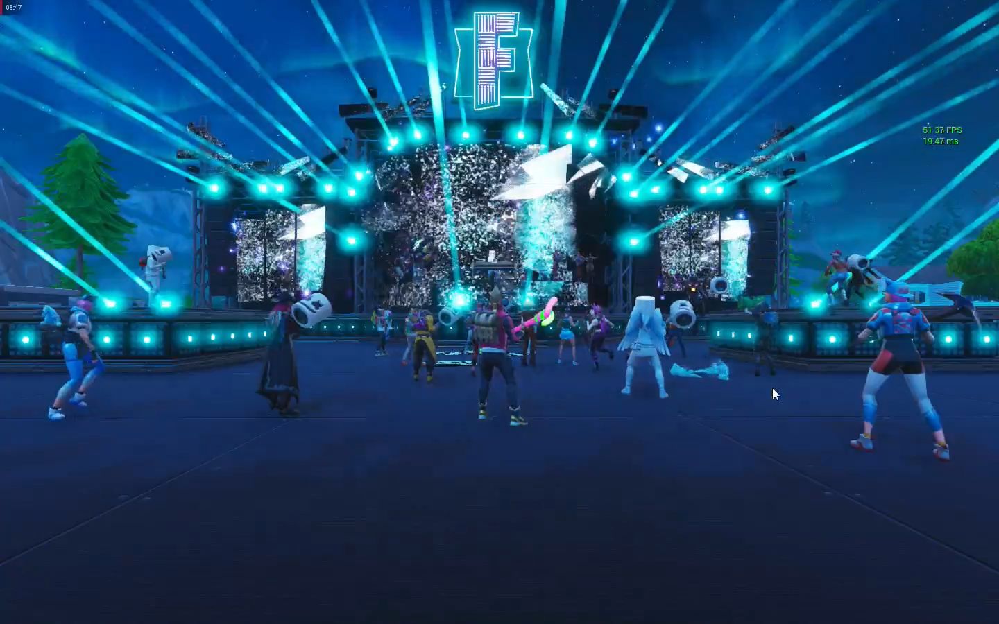 堡垒之夜の音乐会2月3日线上大型活动marshmello联动演唱会