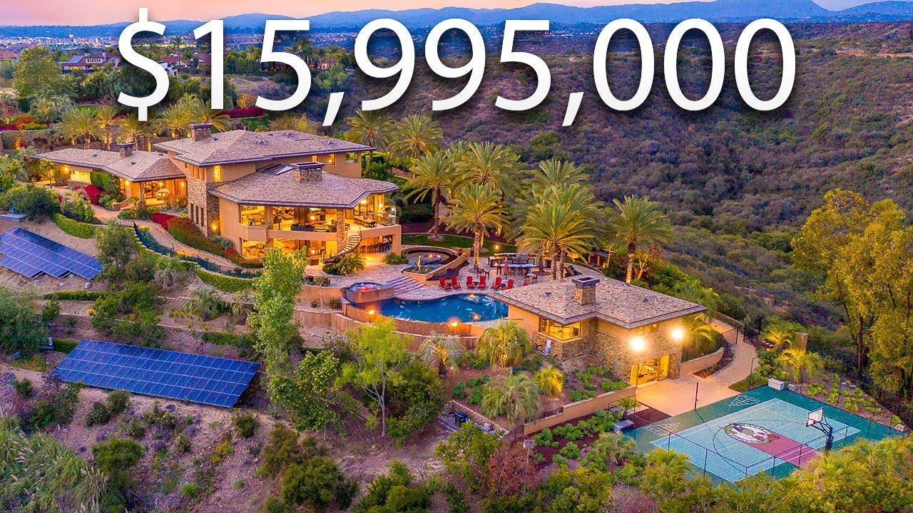 【jp - mansion tours】在价值1599万美元的庄园里,有篮球场和私人