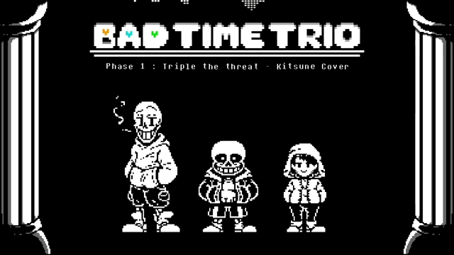 [bad time trio : phase1] triple the threat - kitsune cover_嗶哩