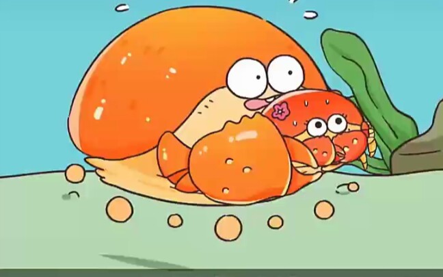 馒头蟹是"多么爱老婆"