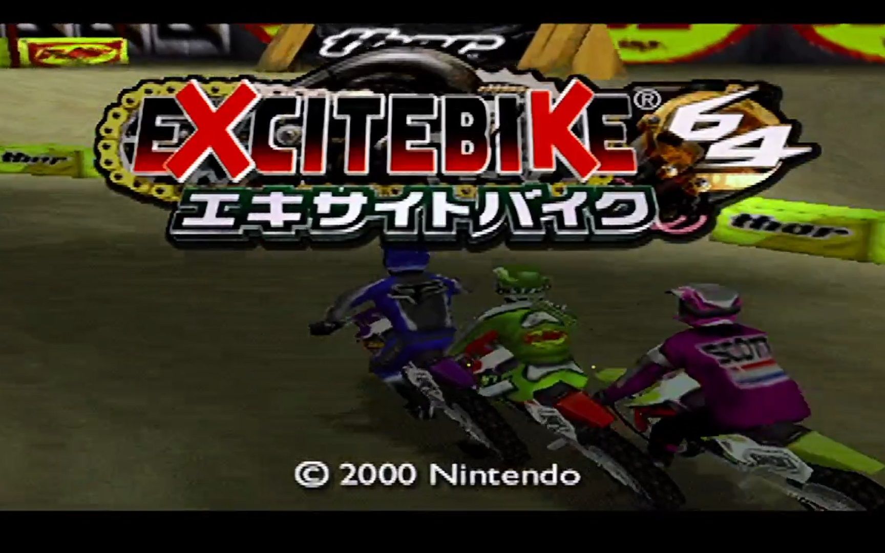 n64游戏大全178当年红白机越野摩托车的硬核续作越野摩托64