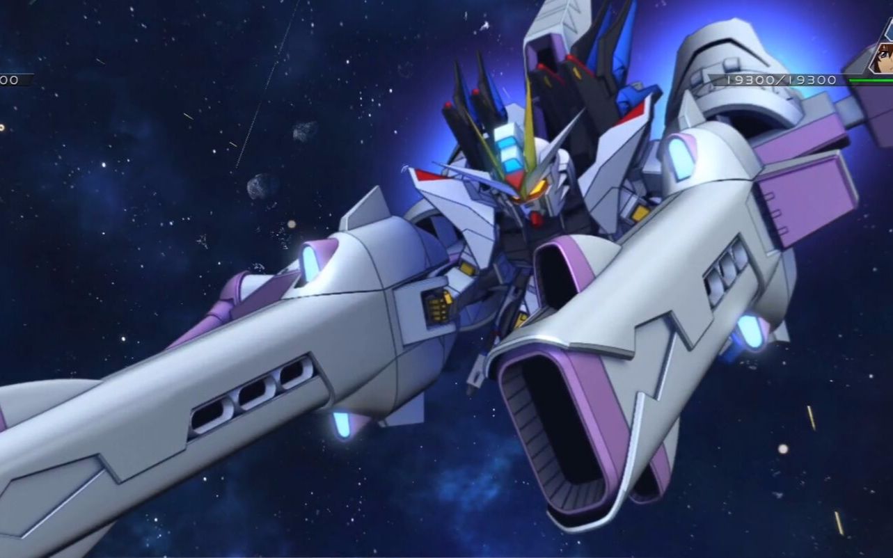 sd高达g世纪火线纵横强袭自由高达流星战斗动画