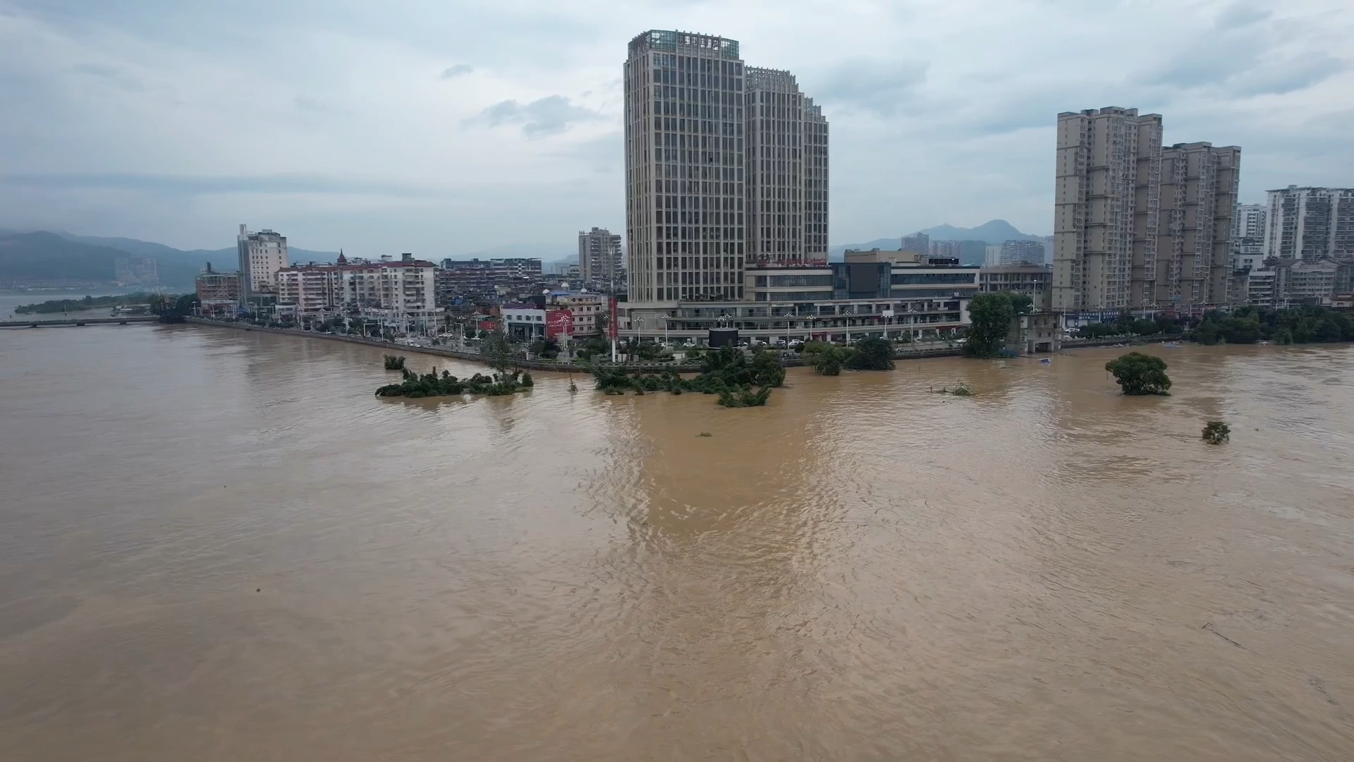 建瓯2022618洪水猛兽