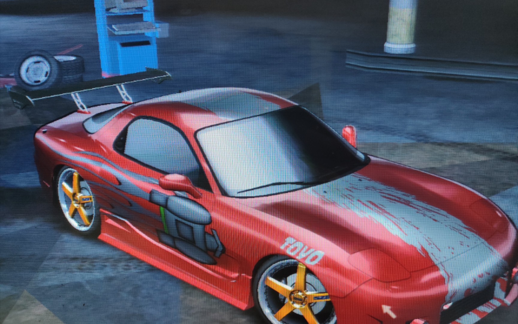 教你还原唐老大的rx7赛道效果改装方案