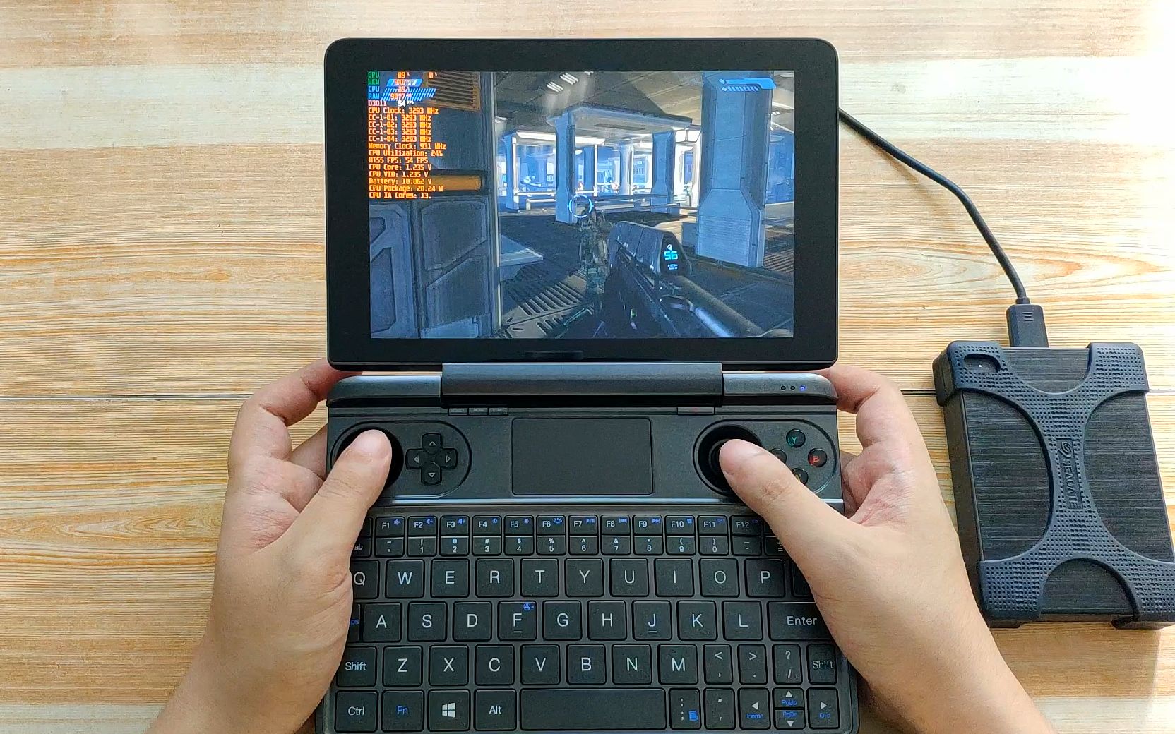 [图]GPD WIN Max 掌机 中高画质试玩 第九十四期 光环：战斗进化周年版 60帧