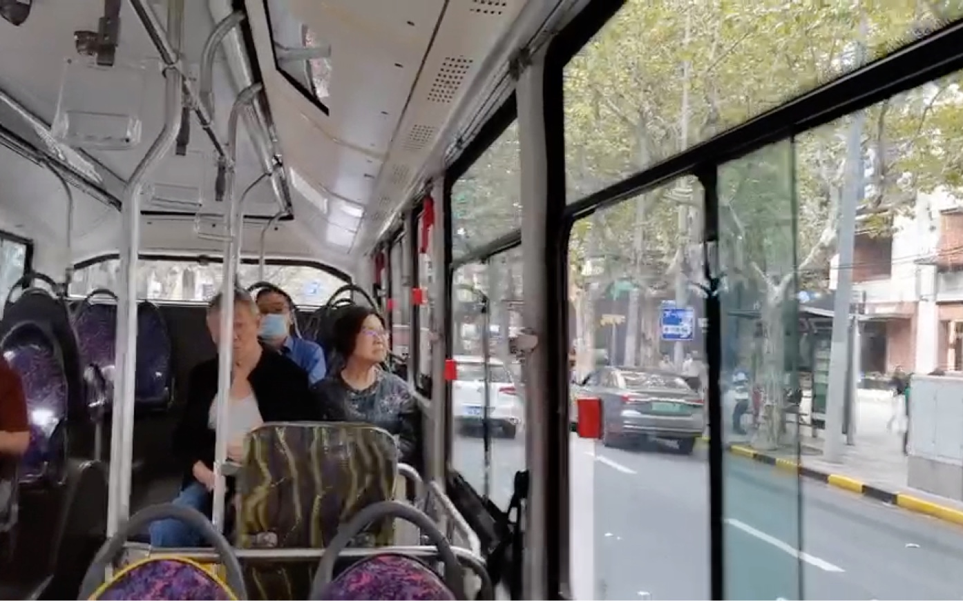 上海公交986路(区间)公交车运行实录1(s0q)